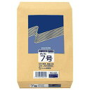 【マラソンでP最大47倍】(まとめ) ピース R40再生紙クラフト封筒 角7 85g/m2 625 1パック(100枚) 【×10セット】