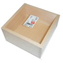 【ポイント20倍】1升枡/マス 【檜製】 16.8×16.8×高さ9.5cm 〔計量用 酒器 節分 イベント〕