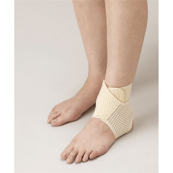 【ブラックフライデーでP最大47倍】(まとめ)中山式産業 サポーター 中山式足首用医学固定帯メッシュ 302800【×3セット】