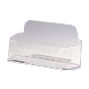 【ポイント20倍】（まとめ） セキセイ カタログスタンド 名刺1段 ヨコ型 外寸W95×H48×D38mm CSD-2781 1個 【×30セット】