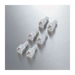 【ブラックフライデーでP最大47倍】(まとめ)エレコム コネクタ保護カバー LD-EBBE6【×10セット】