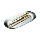 【ポイント20倍】(まとめ) オープン工業 ステンレストレー 小判型 小 W177×D82×H10mm KN-401 1個 【×5セット】