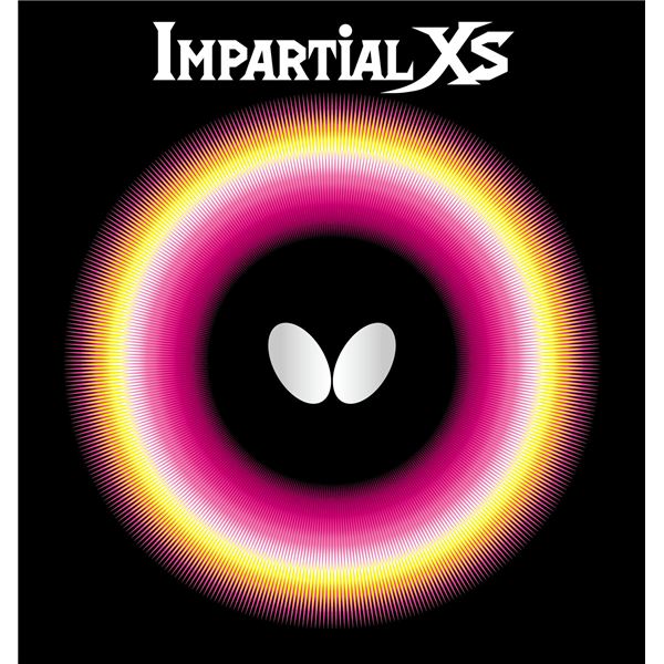 【クーポン配布中】バタフライ Butterfly 表ラバー IMPARTIAL XS インパーシャルXS 00420 ブラック A