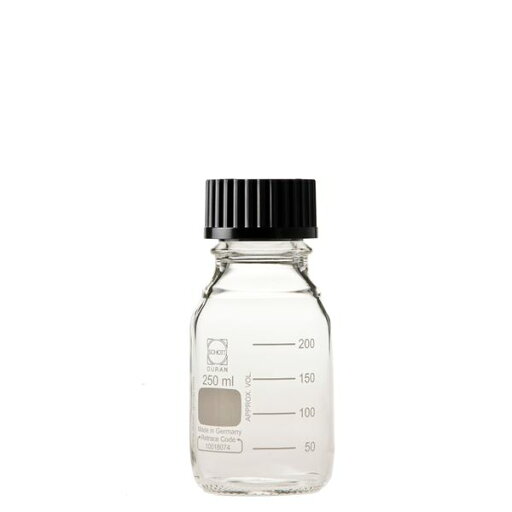 【ポイント20倍】【柴田科学】ねじ口びん(メジュームびん) 黒キャップ付 250mL【10個】 017200-2502A 【ポイント20倍】【柴田科学】ねじ口びん(メジュームびん) 黒キャップ付 250mL【10個】 017200-2502A
