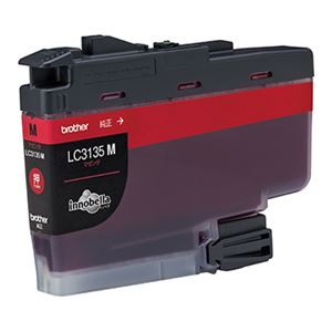 【クーポン配布中&マラソン対象】ブラザー工業 インクカートリッジ 超大容量 (マゼンタ) LC3135M