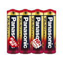 【スーパーSALEでP最大47倍】(まとめ) パナソニック アルカリ乾電池 パナソニックアルカリ(金) LR6XJ/4SE(4本入) 【×10セット】(2)