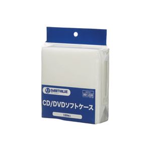 【ポイント20倍】(業務用100セット) ジョインテックス 不織布CD・DVDケース 100枚パック A415J