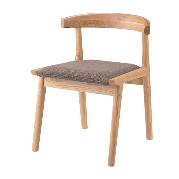 【ポイント20倍】ダイニングチェア パーソナルチェア 幅52cm ブラウン 木製 ヘンリー リビング 在宅ワーク 店舗 インテリア家具