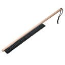 【ポイント20倍】ふとん払いブラシ 約全長60×幅1.8×厚み5.5cm 木製 豚毛 アートブラシ社 ベッドルーム 寝室 寝具