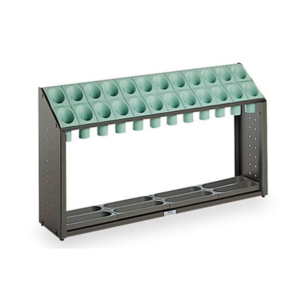 【ポイント20倍】テラモト 傘立て オブリークアーバン B24 24本用 グリーン UB-285-124-1 1台