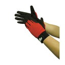 【ポイント20倍】(まとめ) ユニワールド WORKS HOMME 人工皮革手袋 背抜き レッド M 3750-RD-M 1双 【×5セット】