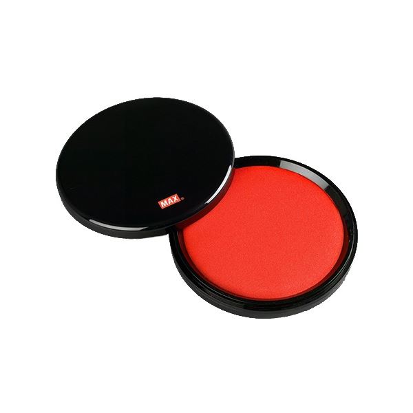 【ポイント20倍】マックス 瞬乾朱肉 プレミオ 90号 SA-9004PSカミバコ 1セット(10個)