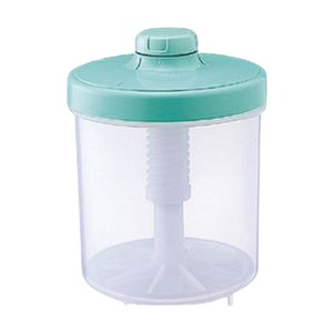 【ブラックフライデーでP最大47倍】〔16個セット〕 簡易 漬物器 漬物容器 約直径19.7×高さ23.7cm 円柱型 4L グリーン ワンタッチロック式 ハイ...