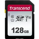 【クーポン配布中】トランセンドジャパン 128GB UHS-I U3 SDXC Card (TLC) TS128GSDC300S
