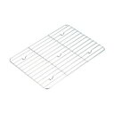 【ポイント20倍】【100個セット】 味道 角バット用アミ 215×285mm 12枚取 シルバー AD-333