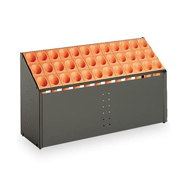 【ポイント20倍】テラモト 傘立て オブリークアーバン C36 36本用 オレンジ UB-285-236-7 1台