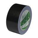【マラソンでP最大47倍】ニチバン 布粘着テープ No.121 中軽量物封かん用 50mm×25m 黒 1216-50 1セット(30巻)