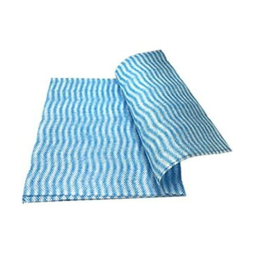【マラソン当店対象】(まとめ)東京メディカル デリクロス 30×30cm ブルー FT-6303 1パック(100枚)【×20セット】