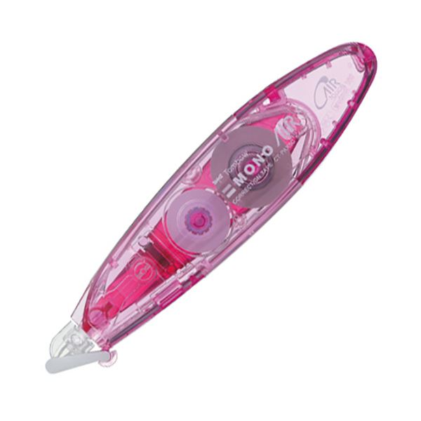 【クーポン配布中】（まとめ）トンボ鉛筆 修正テープ モノエアーペンタイプ つめ替えタイプ 本体 5mm幅×6m ピンク CT-PAX5C80 1個 【×20セット】