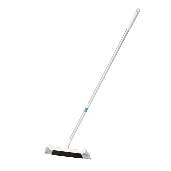 【クーポン配布中&ブラックフライデー対象】(まとめ) EFコーナーブルーム/2段植毛ほうき 【45cm】 全長：約134.8cm 〔掃除用品 業務用 施設 店舗〕 【×3セット】