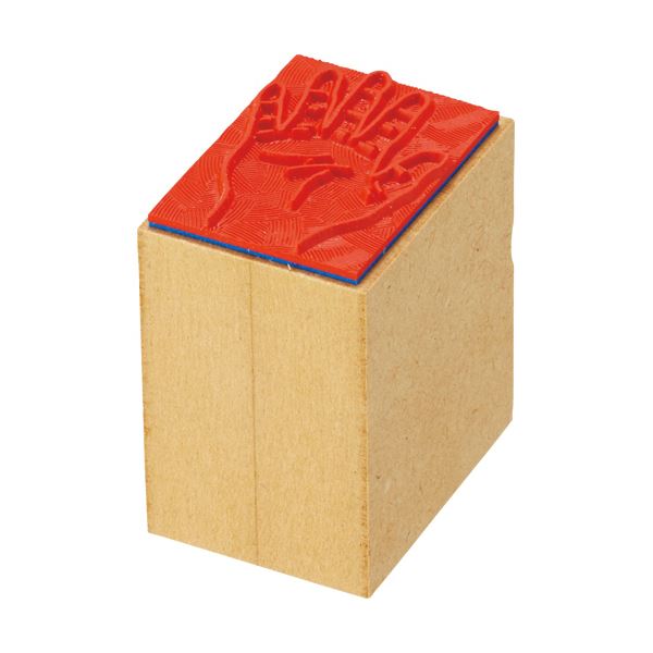 【ブラックフライデーでP最大47倍】ティティメディカル 医学ゴム印手の平・左 小判 1個 【×10セット】