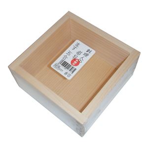 【マラソンでポイント最大46倍】【30個セット】 ヒノキ製 枡/マス 【5合】 14×14×高さ7.5cm 木製 『星野工業』 〔キッチン 台所〕