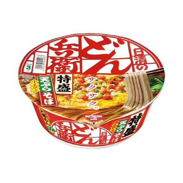 【クーポン配布中】(まとめ）日清食品 どん兵衛特盛 天ぷらそば 12食入【×2セット】