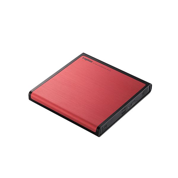 【ポイント20倍】エレコム DVDドライブ/USB2.0/レッド LDR-PMJ8U2LRD