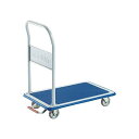 【マラソンでP最大47倍】TRUSCO ドンキーカート 固定式 740×480mm ピン式固定車 ストッパー付 108NKB 1台 組立品