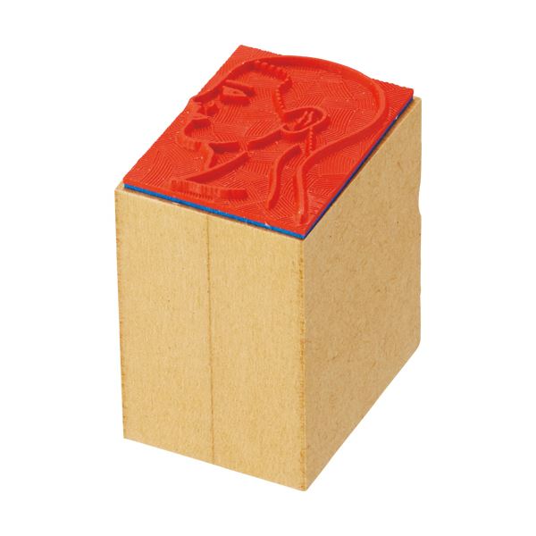 【ブラックフライデーでP最大47倍】ティティメディカル 医学ゴム印 顔・右小判 1個 【×10セット】