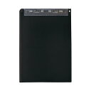 【クーポン配布中&マラソン対象】(まとめ)LIHITLAB クリップボード(スタンド付)A-5167-24 黒(×20セット)