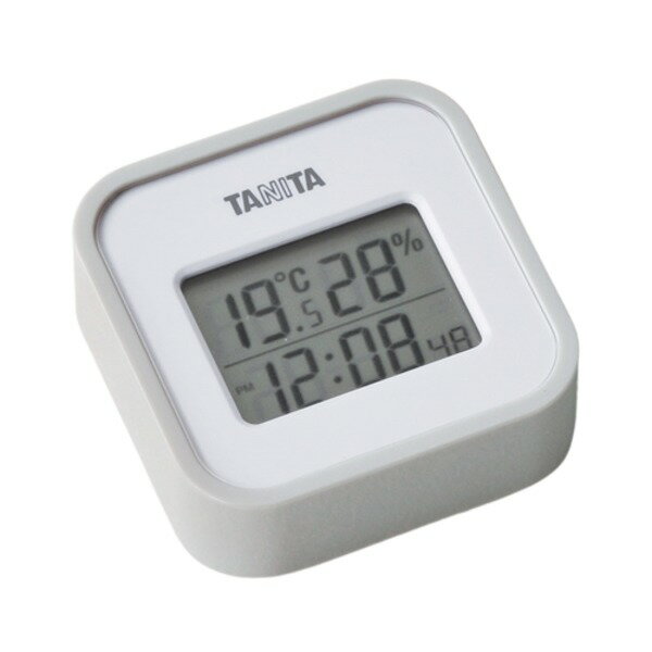 【ポイント20倍】タニタ デジタル温湿度計 グレー K20107947