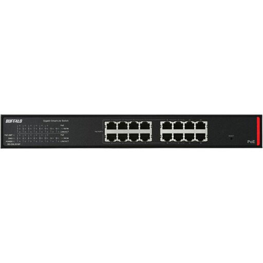 【ポイント20倍】バッファロー 法人向け Giga対応 PoE Layer2 スマートLiteスイッチ 16ポート BS-GSL2016P 【ポイント20倍】バッファロー 法人向け Giga対応 PoE Layer2 スマートLiteスイッチ 16ポート BS-GSL2016P