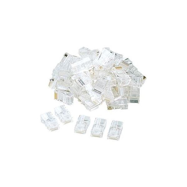 【クーポン配布中】(まとめ）サンワサプライ RJ-45コネクタより線用 ADT-RJ45-100 1パック(100個)【×3セット】