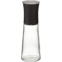 【クーポン配布中】ガラス製 ごまミル/ごますり器 【M ブラック 3個セット】 容量約140ml 粗さ調整機能付き スタビアリュクス 〔キッチン 台所〕