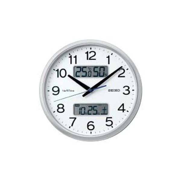 【クーポン配布中&ブラックフライデー対象】セイコークロック ハイブリッド電波時計 ZS251S