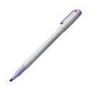 【ポイント20倍】(まとめ) TANOSEE 蛍光マーカーシングルタイプ(キャップ式) バイオレット 1セット(10本) 【×30セット】