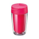 【ポイント20倍】トレードワークス カスタムデザインタンブラーFC 250ml ピンク TS-1146-030 1箱(60個)