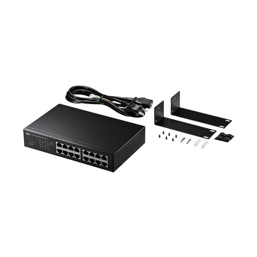 【クーポン配布中】サンワサプライ Giga対応スイッチングハブ 16ポート・ループ検知機能付き LAN-GIGAH16L 1台 【クーポン配布中】サンワサプライ Giga対応スイッチングハブ 16ポート・ループ検知機能付き LAN-GIGAH16L 1台