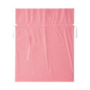 【ポイント20倍】(まとめ)店研創意 ストア・エキスプレス 梨地リボン付ギフトバッグ ピンク 45cm 1パック(20枚) 【×5セット】