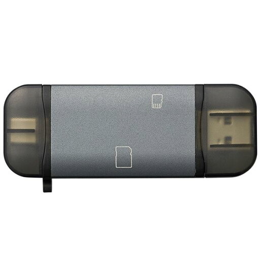 Digio2 USB3.2 アルミカードリーダー CRW-DC3SD76GY グレー Digio2 USB3.2 アルミカードリーダー CRW-DC3SD76GY グレー
