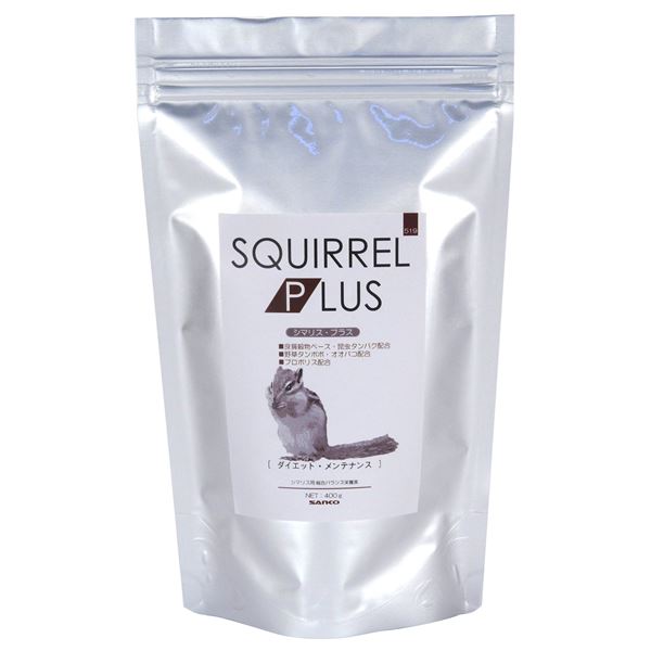 （まとめ） シマリス・プラス 400g （ペット用品） 【×5セット】【代引不可】のサムネイル