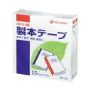 【ポイント20倍】(まとめ) ニチバン 製本テープ<再生紙> 25mm×10m 白 BK-255 1巻 【×30セット】