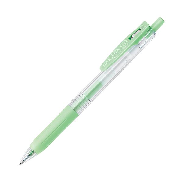 【クーポン配布中】(まとめ) ゼブラ ゲルインクボールペン サラサクリップ 0.5mm ミルクグリーン JJ15-MKG 1本 【×100セット】