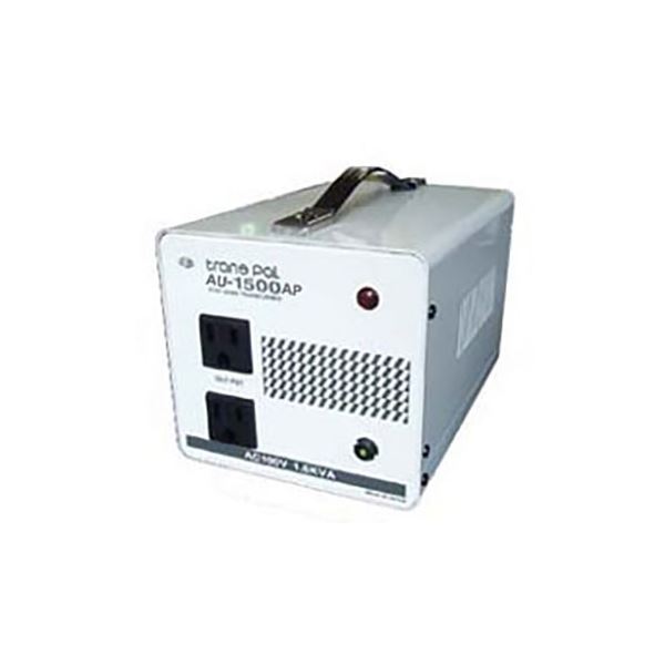 【ポイント20倍】スワロー電機 受注生産 アップトランス 変圧器 100V→120V 1500W AU-1500A