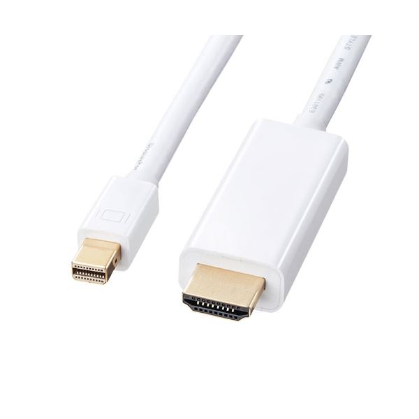 ڥݥ20ܡۥ掠ץ饤 ߥDisplayPort-HDMIѴ֥ 1m ۥ磻 KC-MDPHDA10