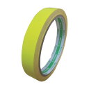 【マラソンでP最大47倍】(まとめ) 日東エルマテリアル 蛍光テープ 15mm×5m レモン LK-15LY 1巻 【×3セット】