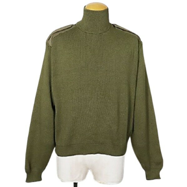 【クーポン配布中&マラソン対象】ルーマニア軍放出 ハイネックコマンドセーター 未使用 デットストック 44サイズ
