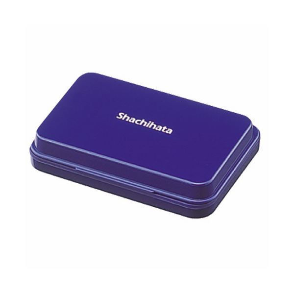 【クーポン配布中&ブラックフライデー対象】(まとめ) シヤチハタ スタンプ台 小形 藍色 HGN-1-B 1個 【×30セット】