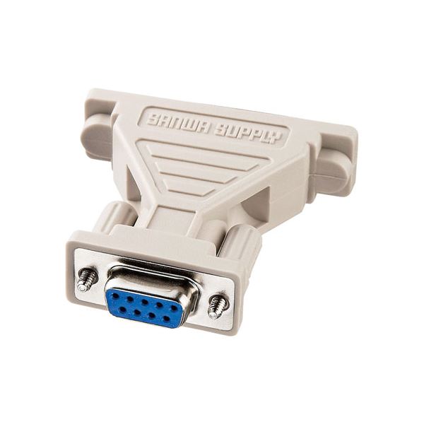 【ポイント20倍】（まとめ） サンワサプライ RS-232C変換アダプタ AD09-9F25FK 【×2セット】